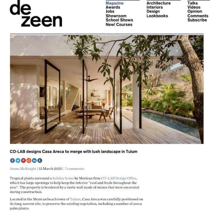 Casa Areca, Awarded Architectural Villa Located In A Secured Gated Community, With Concierge Services Τουλούμ Εξωτερικό φωτογραφία